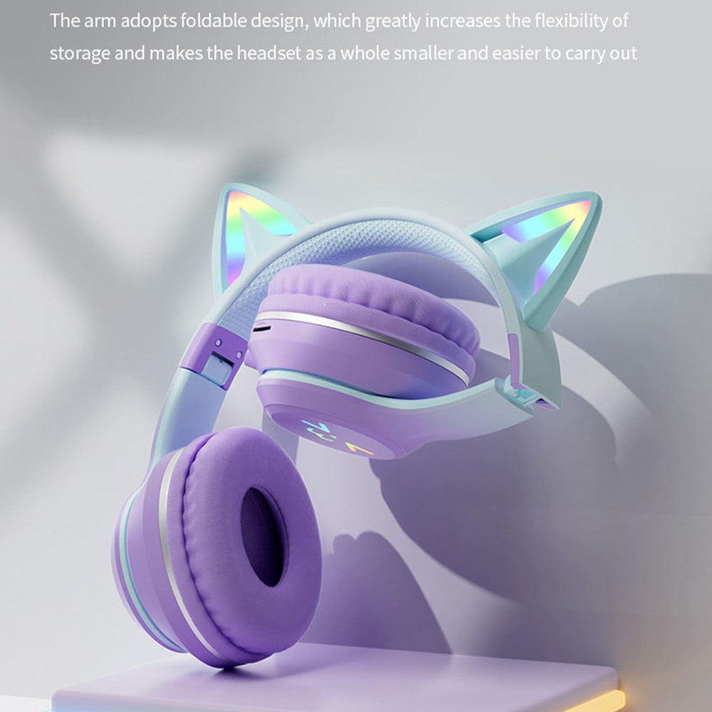 Headphones BT612 with Cat Ears