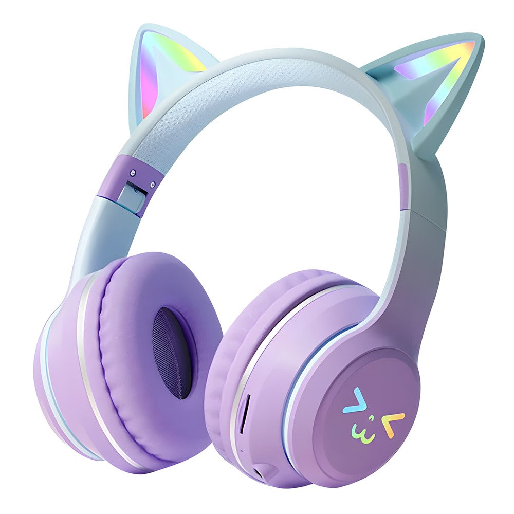 Headphones BT612 with Cat Ears