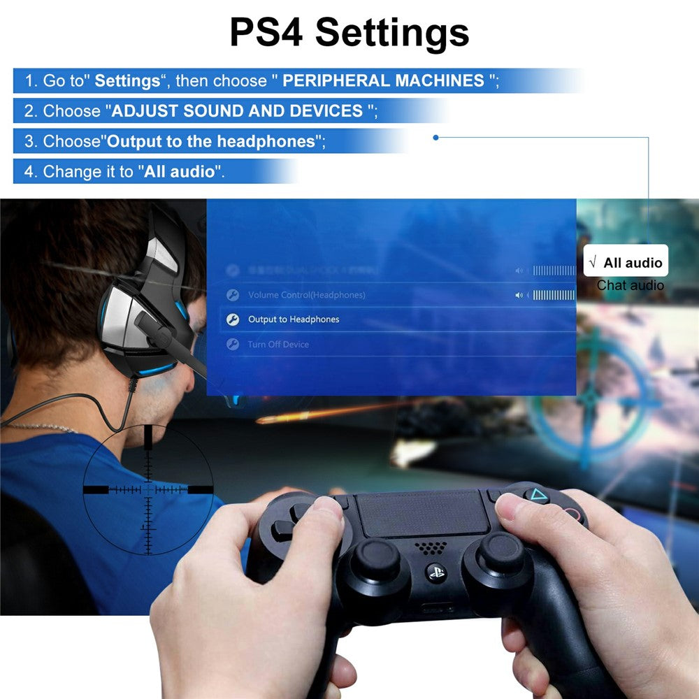 Gaming Headset V1  RGB Light