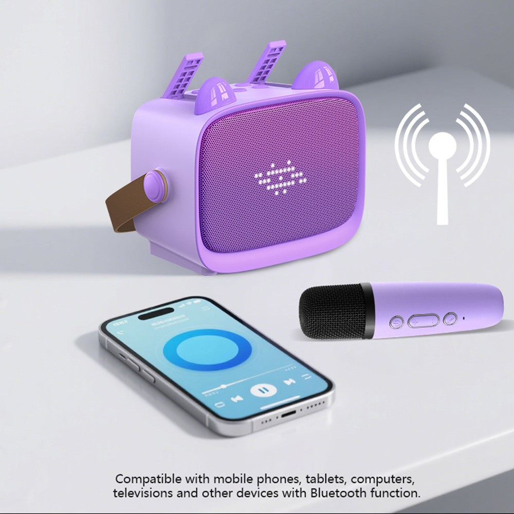 Karaoke Speaker T99 Children with Dual Microphone