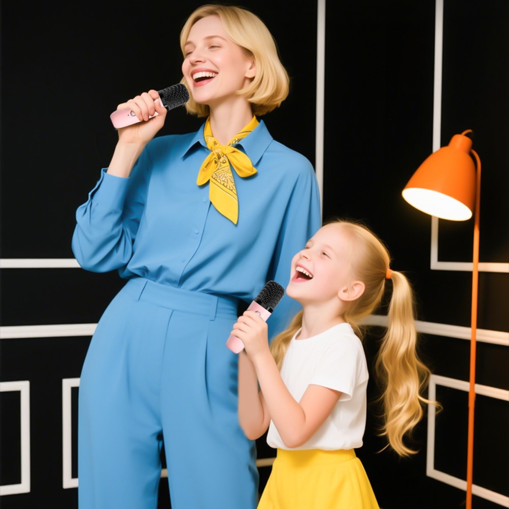 Karaoke Speaker T99 Children with Dual Microphone