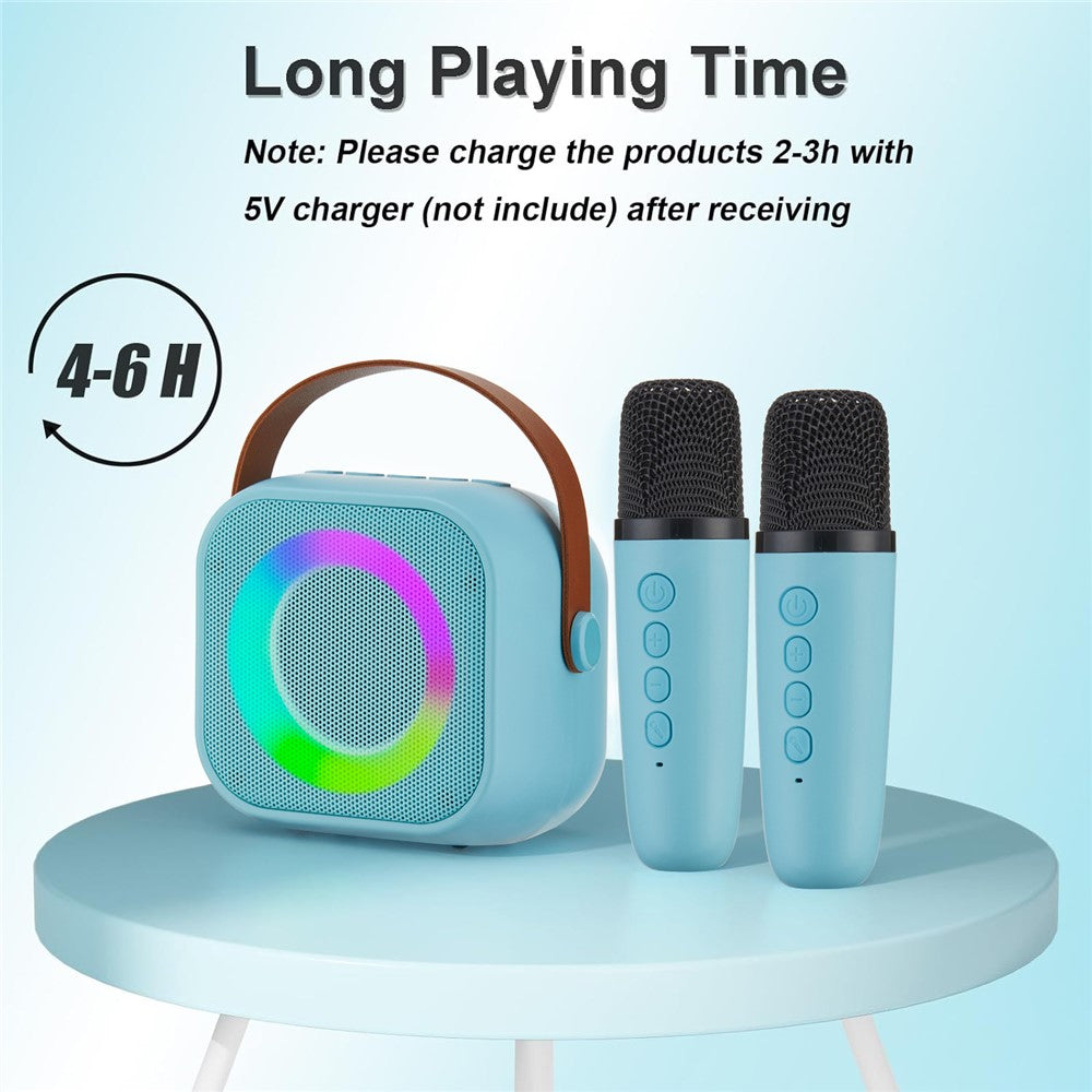 Karaoke Speaker K29 with 2 Microphones