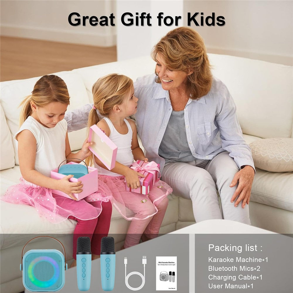 Karaoke Speaker K29 with 2 Microphones