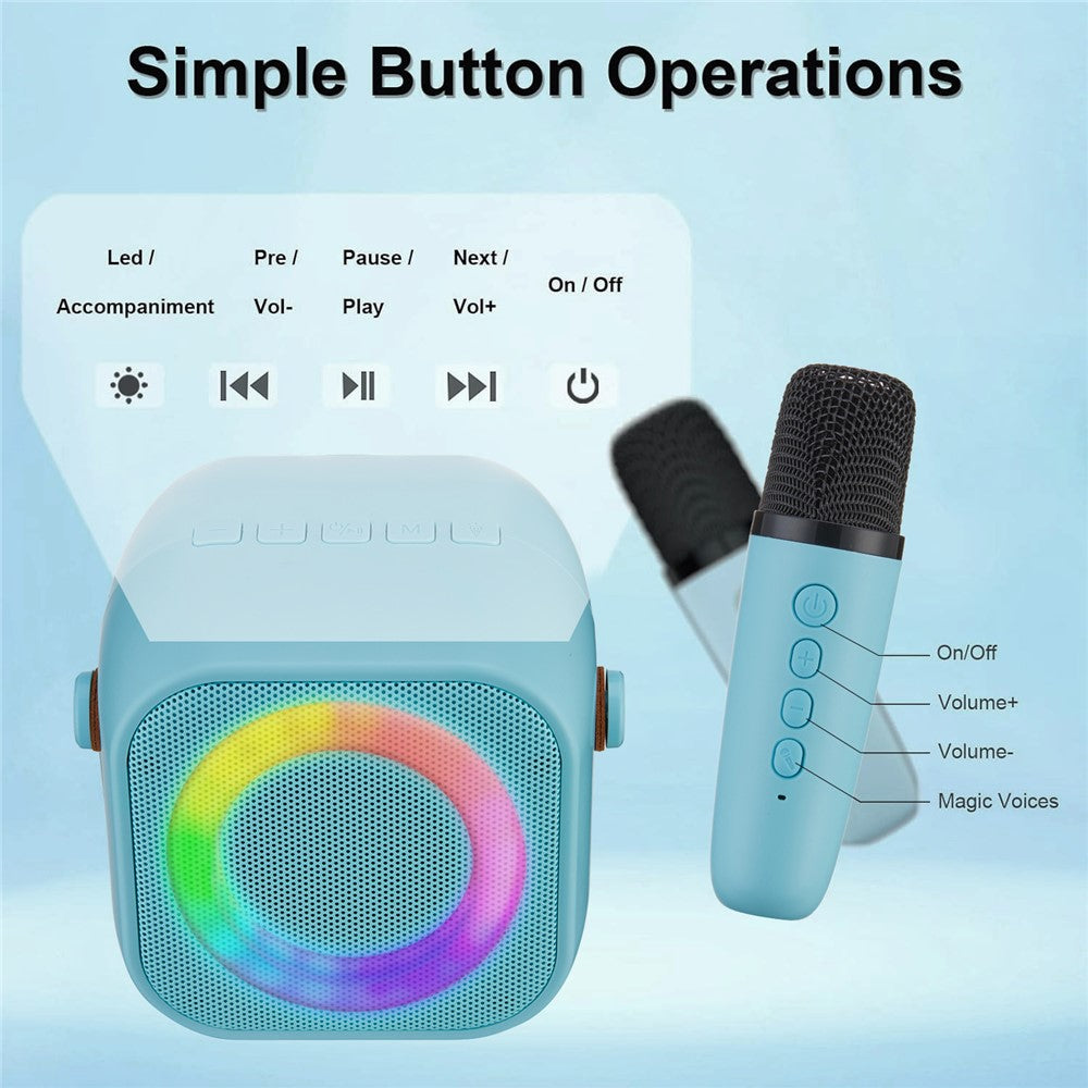 Karaoke Speaker K29 with 2 Microphones