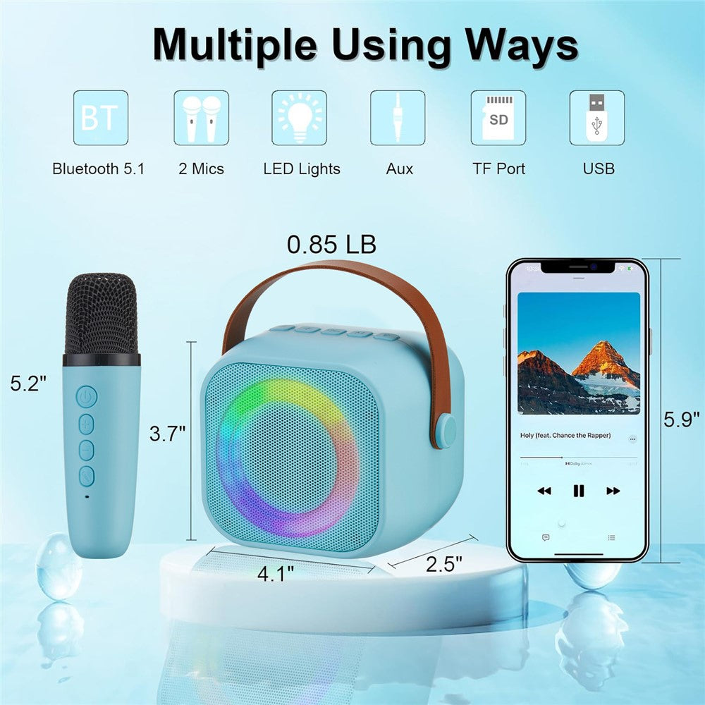 Karaoke Speaker K29 with 2 Microphones