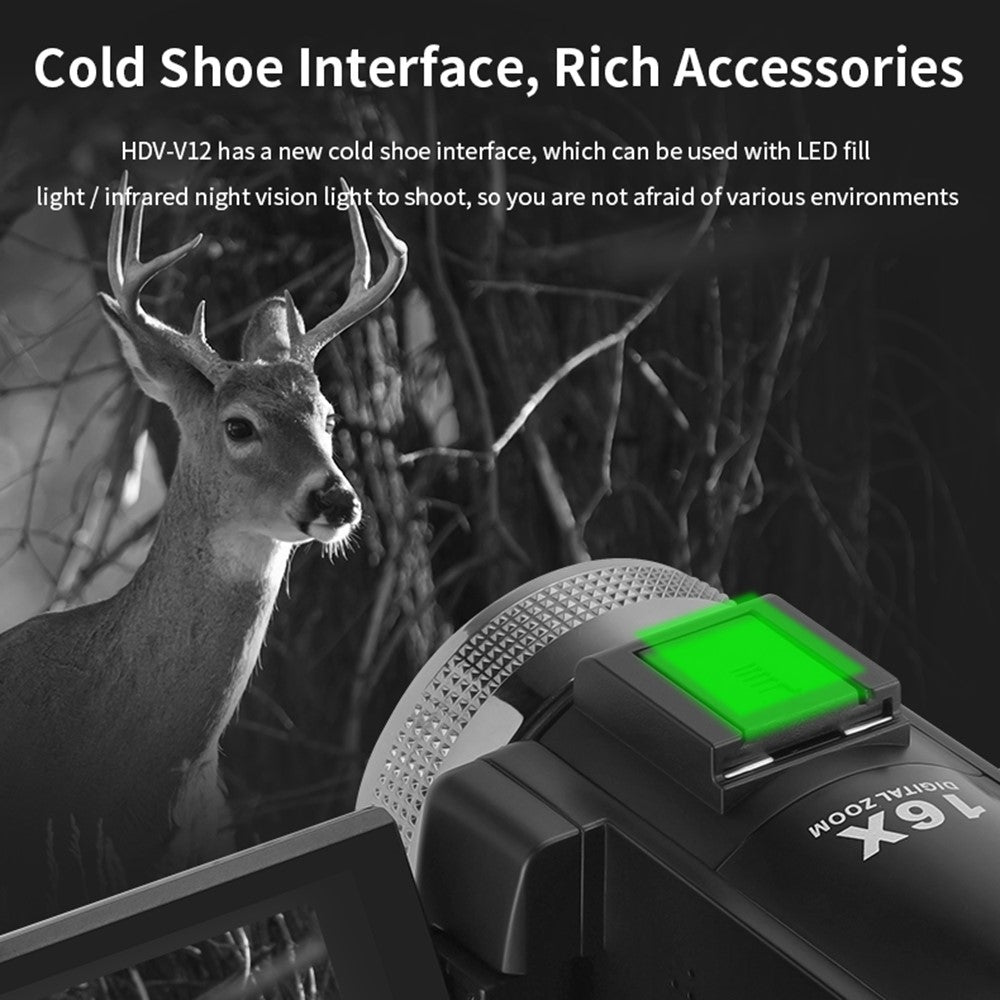 Digital Camera ORDRO V12 3.0 Inch 1080P Full HD Video Camera