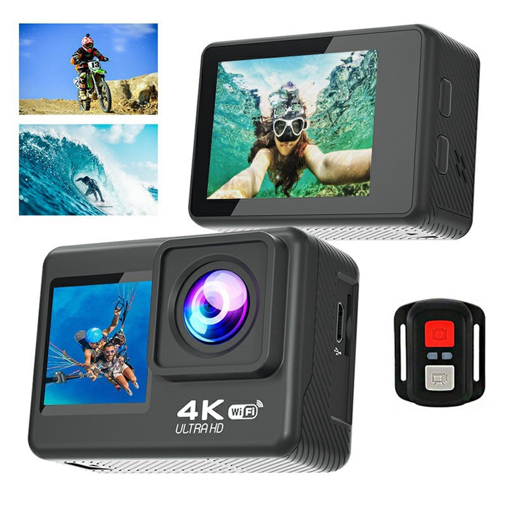 Action Camera 4K F200AA 2.0 Inch + 1.4 Inch Dual Screen