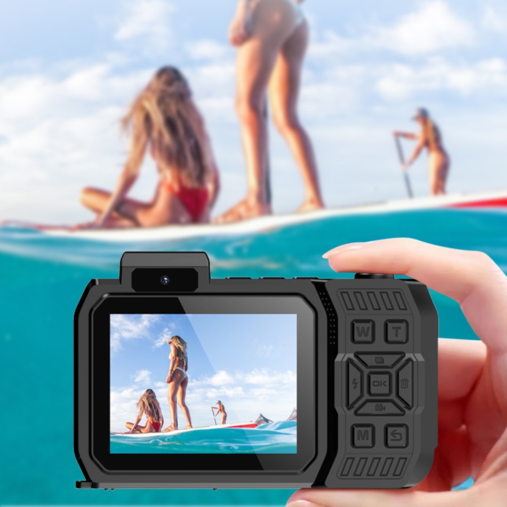 Action Camera D50  Sports Dual Screen Camera