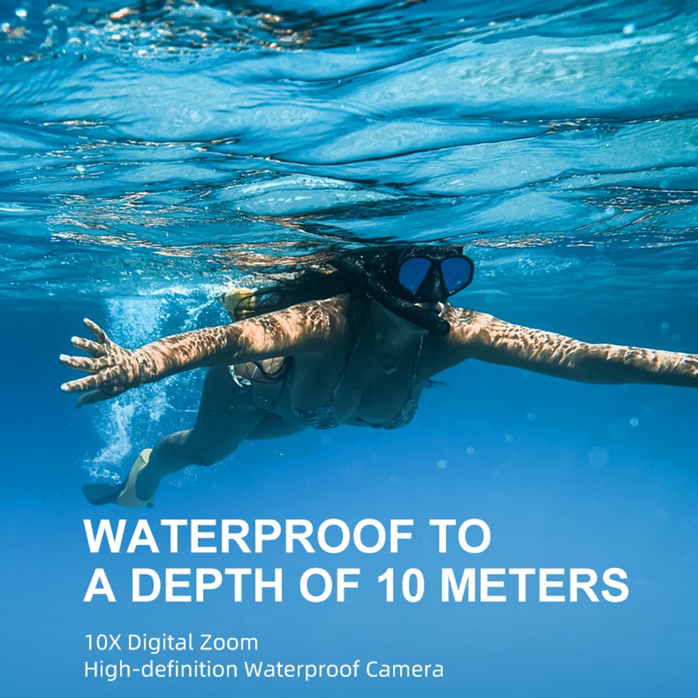 Action Camera D50  Sports Dual Screen Camera