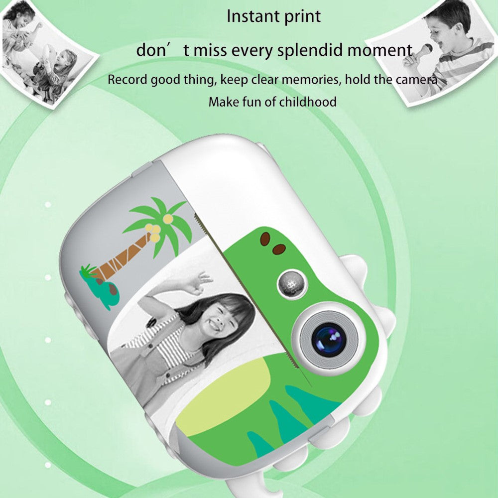 Instant Camera D1 Cartoon Dinosaur