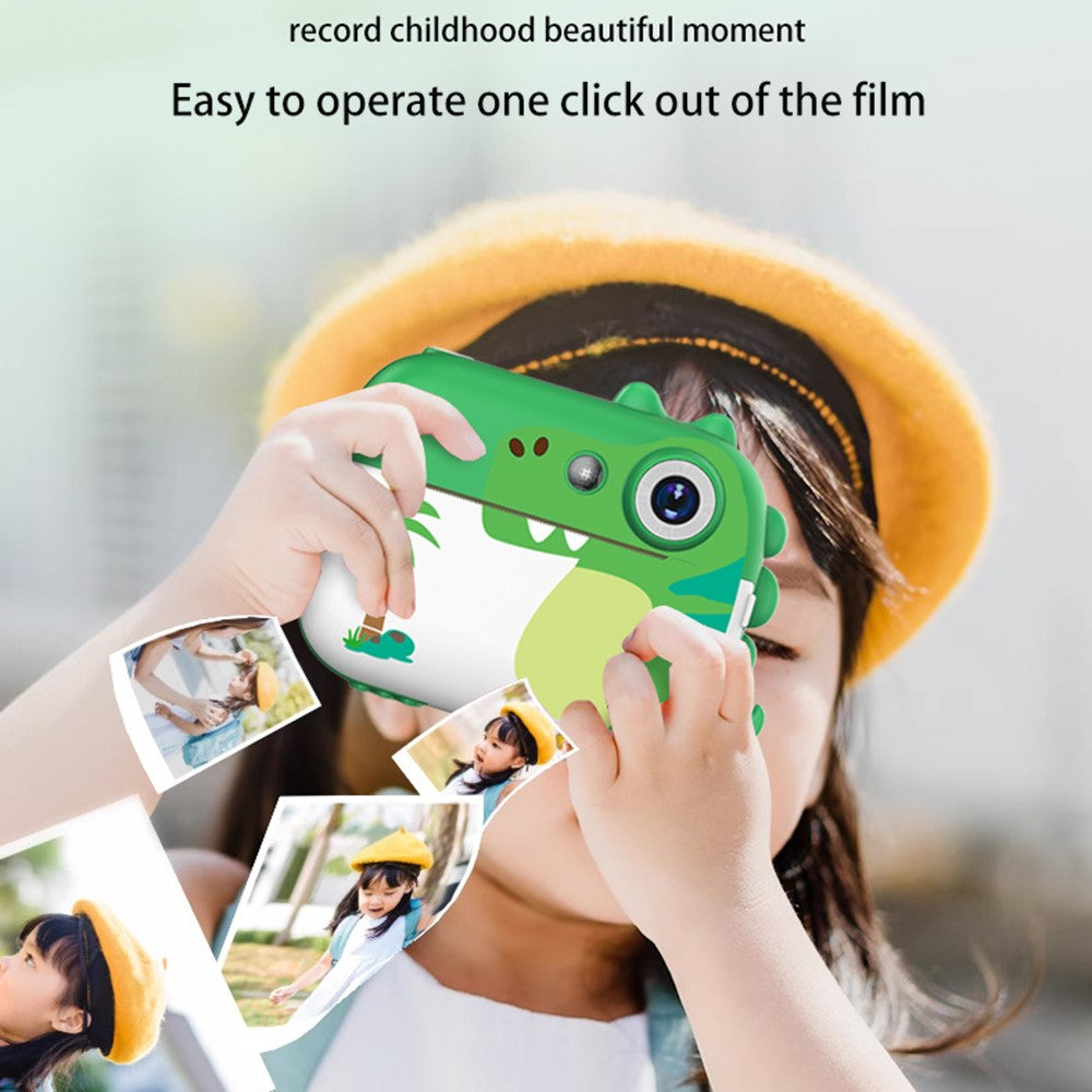 Instant Camera D1 Cartoon Dinosaur