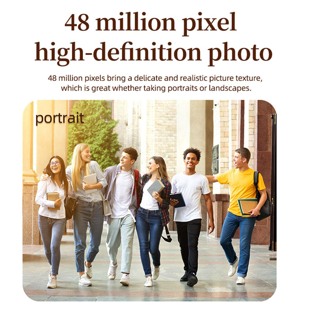 Digital Cameras H16 2.8-inch IPS Screen  32G TF Card + Card Reader