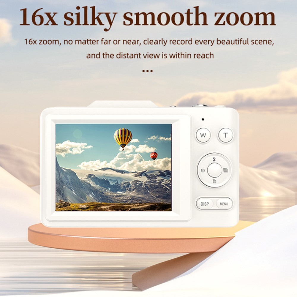 Digital Cameras H16 2.8-inch IPS Screen  32G TF Card + Card Reader