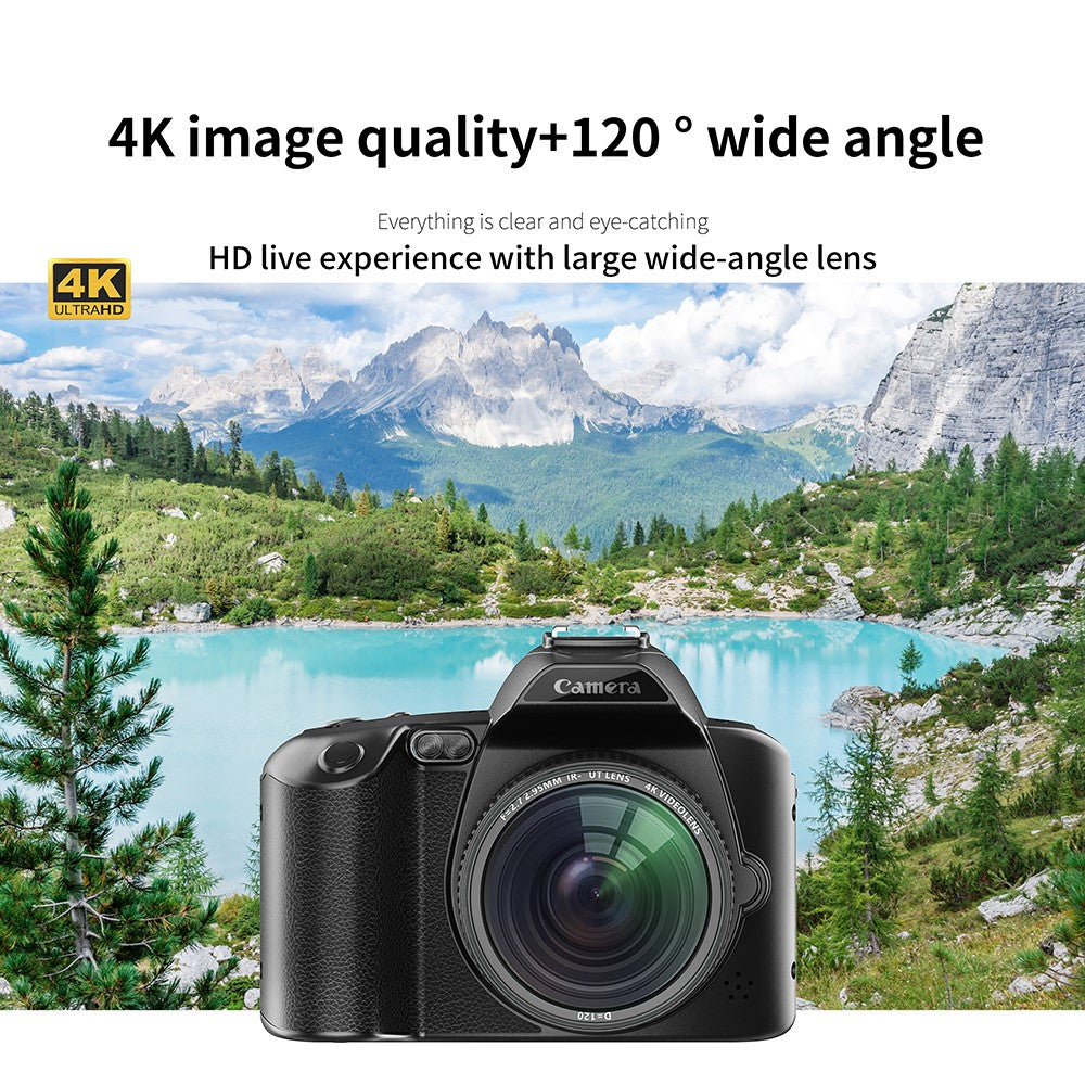Digital Mirrorless Camera D5 4K Dual Lens