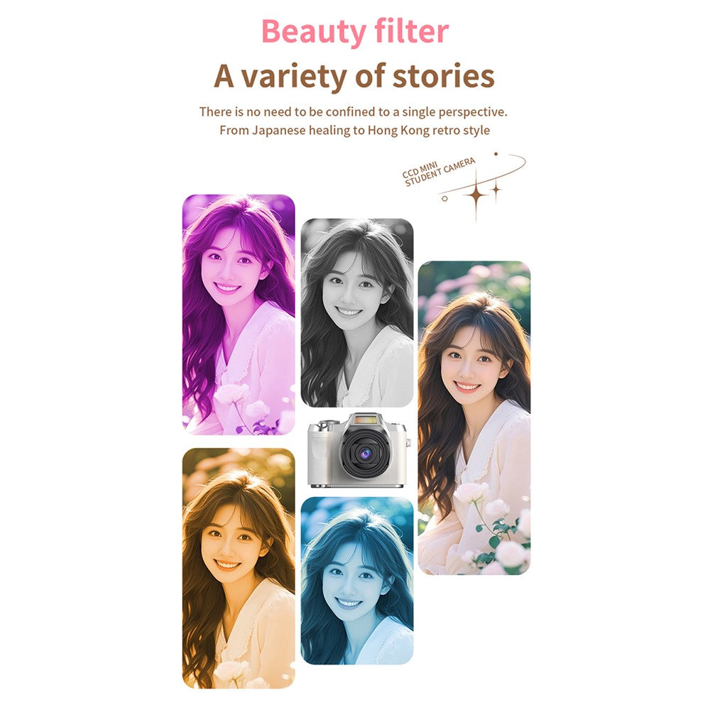 Digital Camera LK-012 IPS Screen Retro