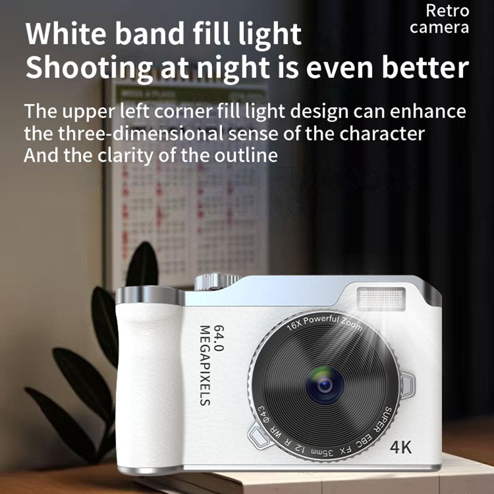 Digital Camera Y01  IPS Screen Retro