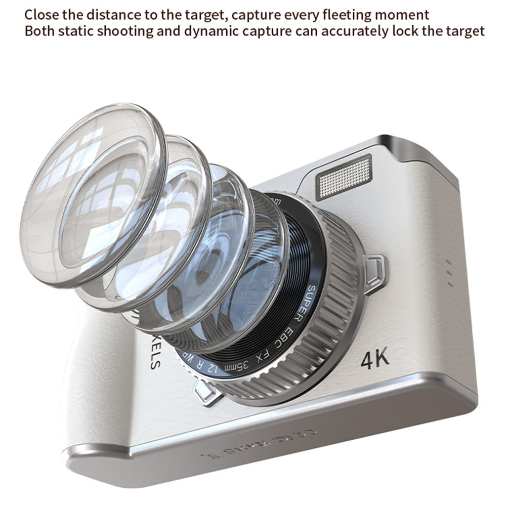 Digital Camera Y01  IPS Screen Retro