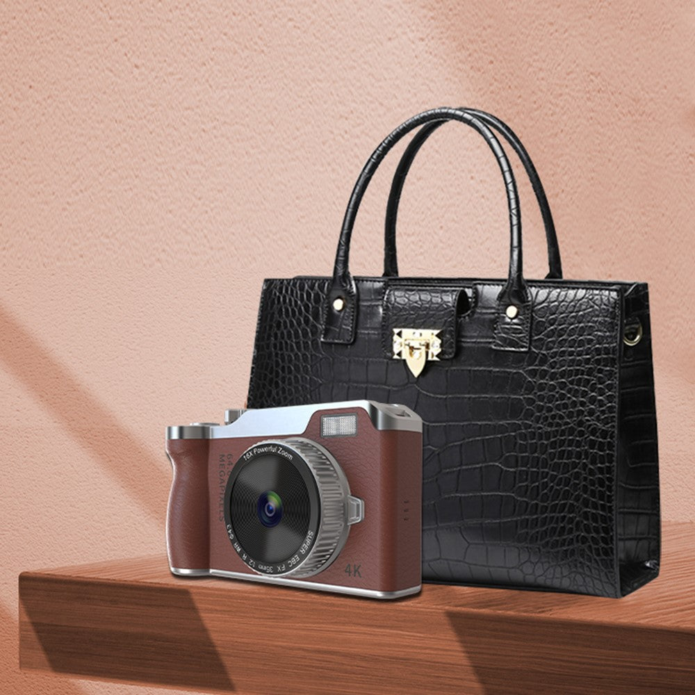 Digital Camera Y01  IPS Screen Retro