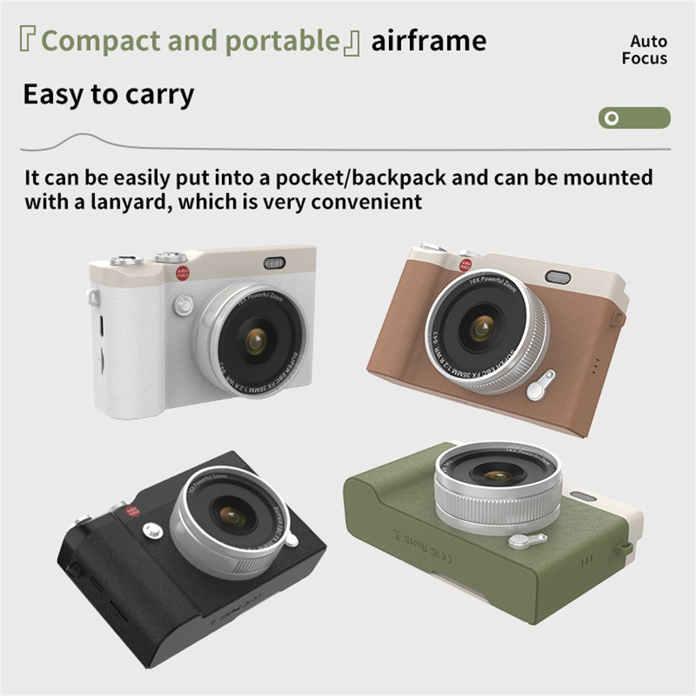 Digital Camera Y02 2.4 Inch Flip Screen