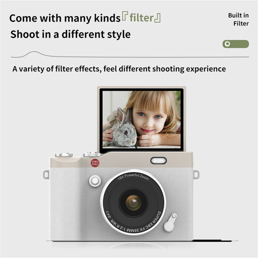 Digital Camera Y02 2.4 Inch Flip Screen