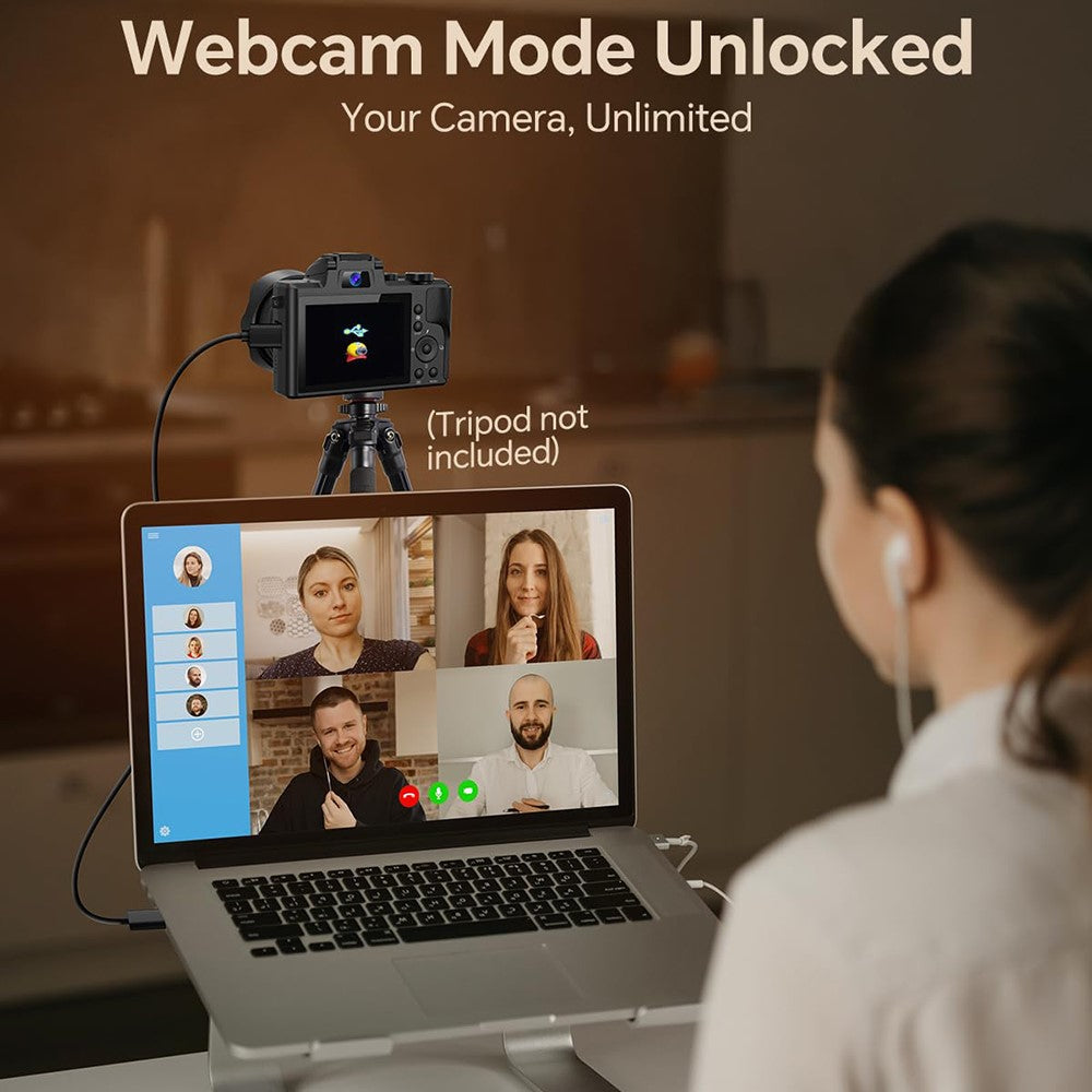 Mirrorless Camera DC226 48MP Sensor 8K HD Video