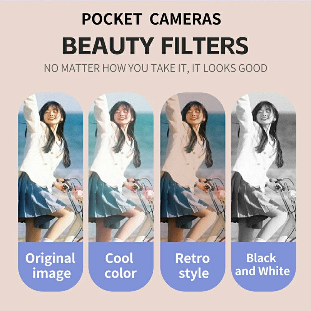 Digital Camera X20 2.8 Inch Front + 1.4 Inch Rear Screen