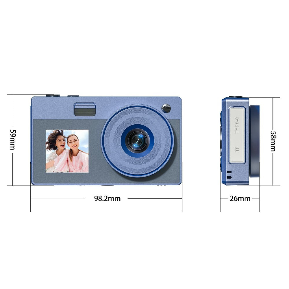 Digital Camera X20 2.8 Inch Front + 1.4 Inch Rear Screen