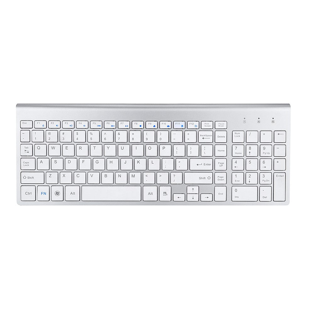 Keyboard Mouse Set Compact 2.4G Wireless