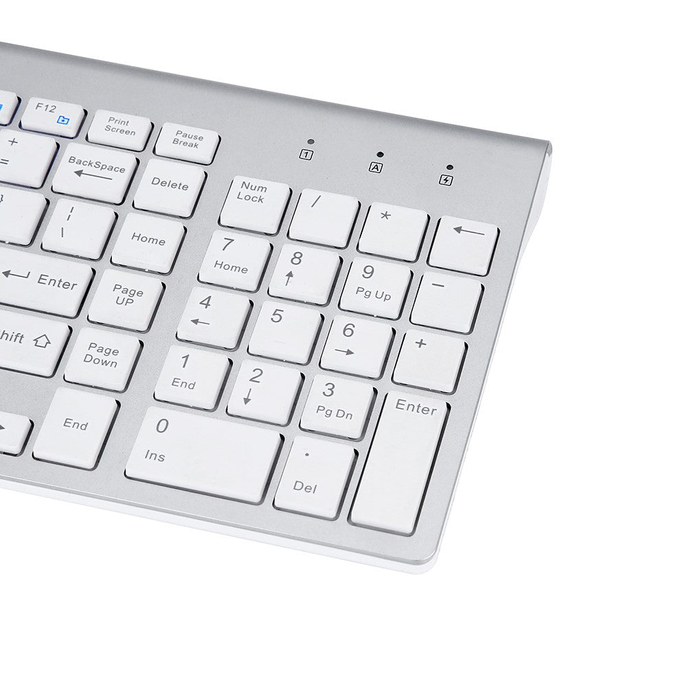 Keyboard Mouse Set Compact 2.4G Wireless