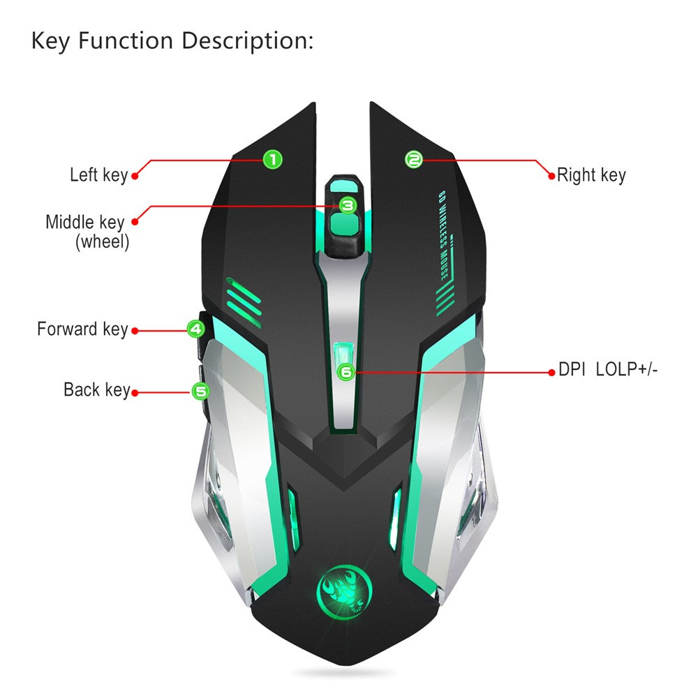 Gaming Mouse wireless M10